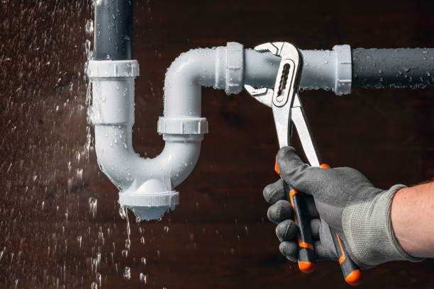 Professional Drain Cleaning technician working in Brooks, CA